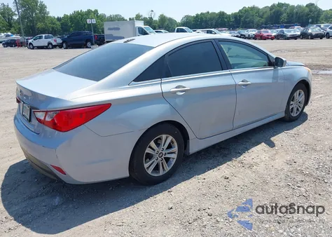 2014 Hyundai Sonata Gls из США, поврежденный, VIN 5NPEB4AC2EH886378